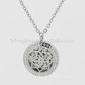 Top sale flower of life perfume locket,diffuser locket,essential oil diffuser necklace